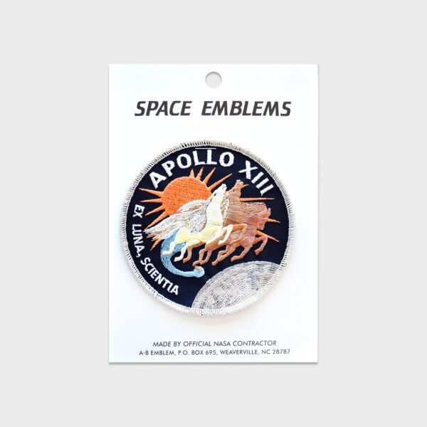 Space Emblems Apollo XIII Ex Luna Scientia