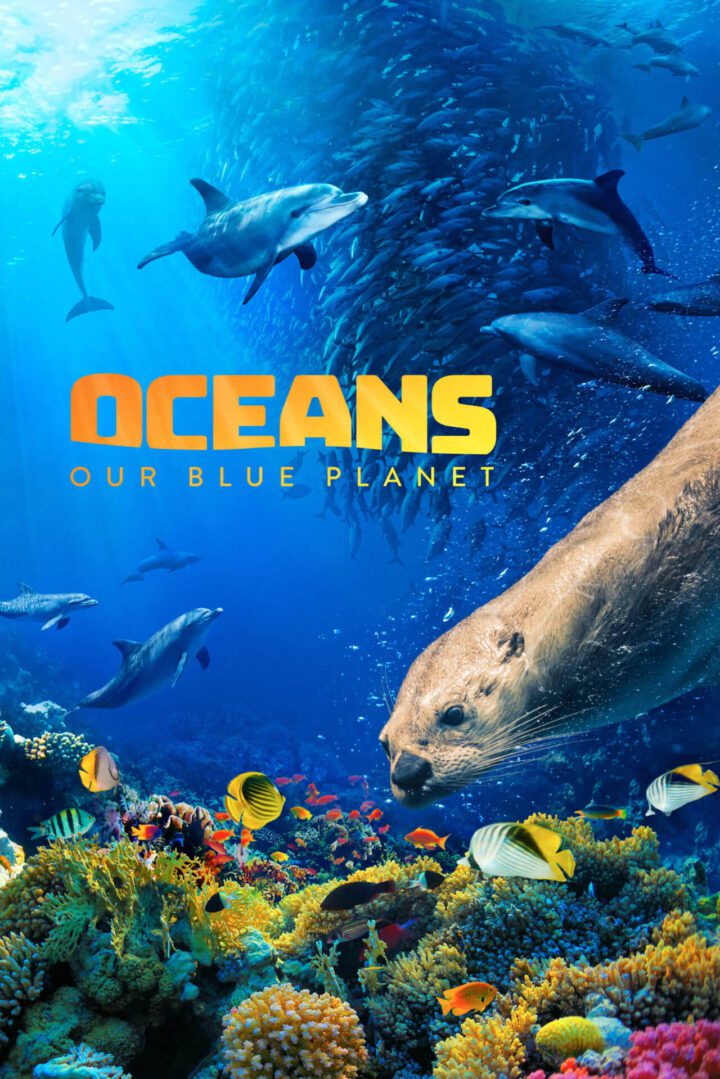 Oceans, our blue planet poster